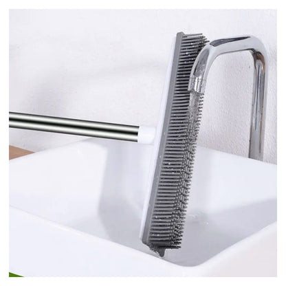 Close up of the rubber bristles