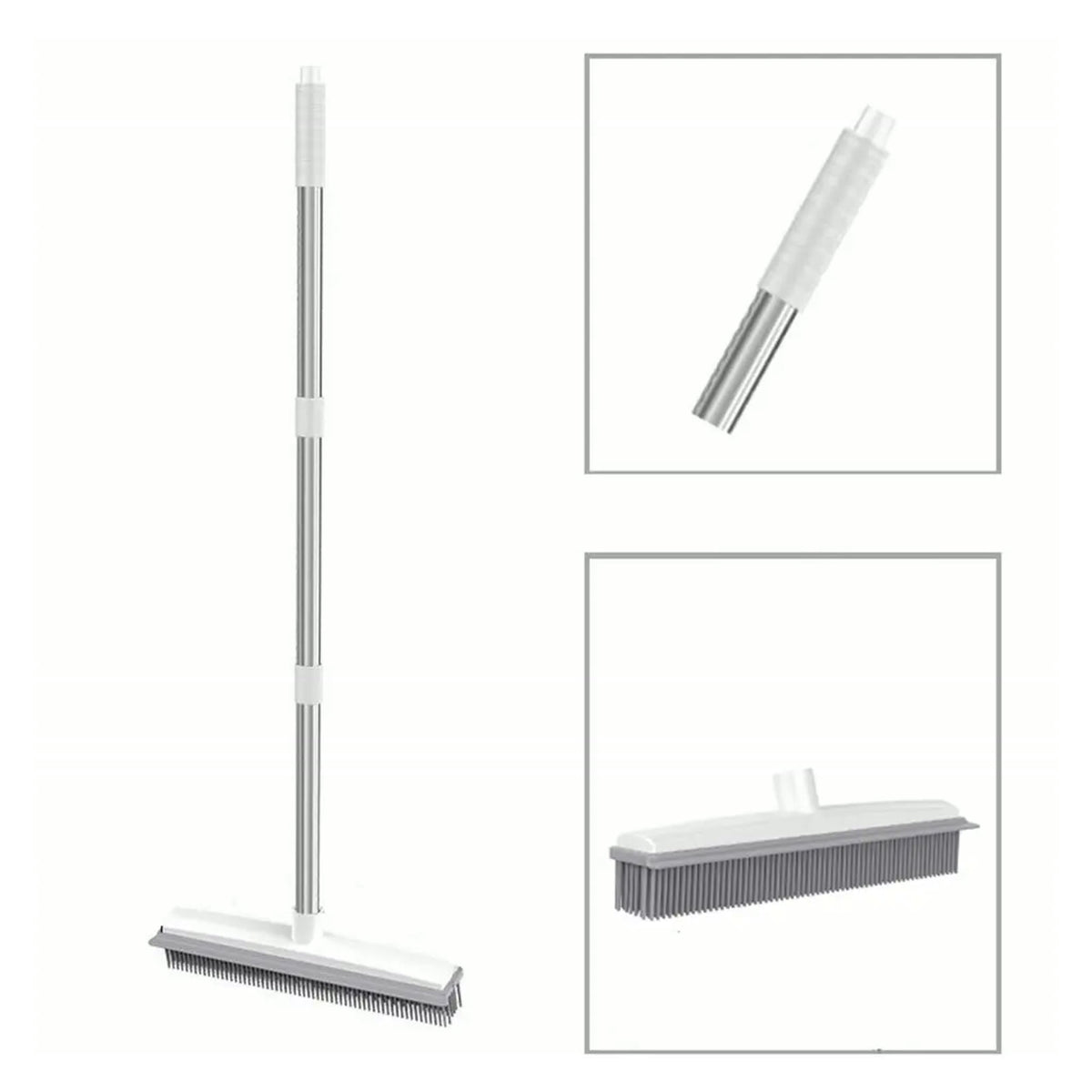 Broom parts and assembled handle
